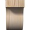Ekena Millwork Del Monte Smooth Corbel, Douglas Fir, 3 1/2"W x 6"D x 6"H COR04X06X06DEL00SDF - alternate 3